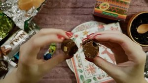 АСМР Неспешное чаепитие с конфетками ? ASMR тихий голос