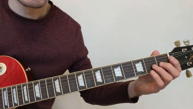 Несложное и эффективное упражнение на гитарную технику