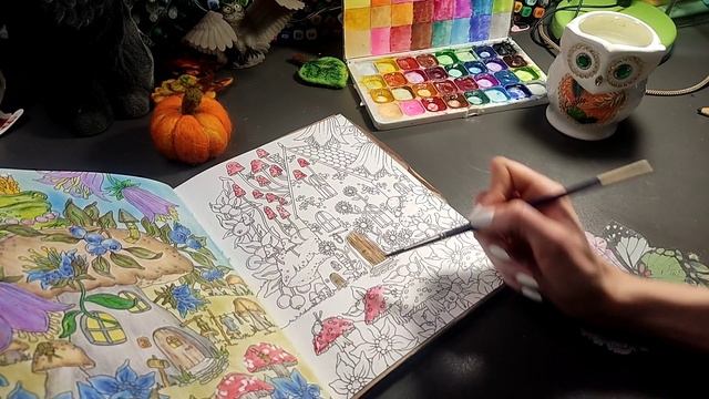 Хобби-VLOG:#155/Ханна Карлсон/что беру с собой/совместное раскрашивание смотреть онлайн