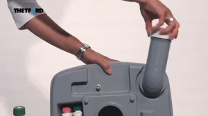Биотуалет THETFORD Porta Potti Qube Видеоинструкция
