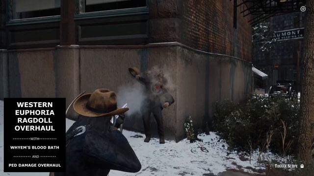 Red Dead Redemption 2 - W.E.R.O. (Western Euphoria Ragdoll Overhaul) - Euphoria Ragdoll Mod смотреть онлайн