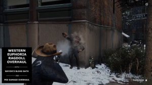 Red Dead Redemption 2 - W.E.R.O. (Western Euphoria Ragdoll Overhaul) - Euphoria Ragdoll Mod
