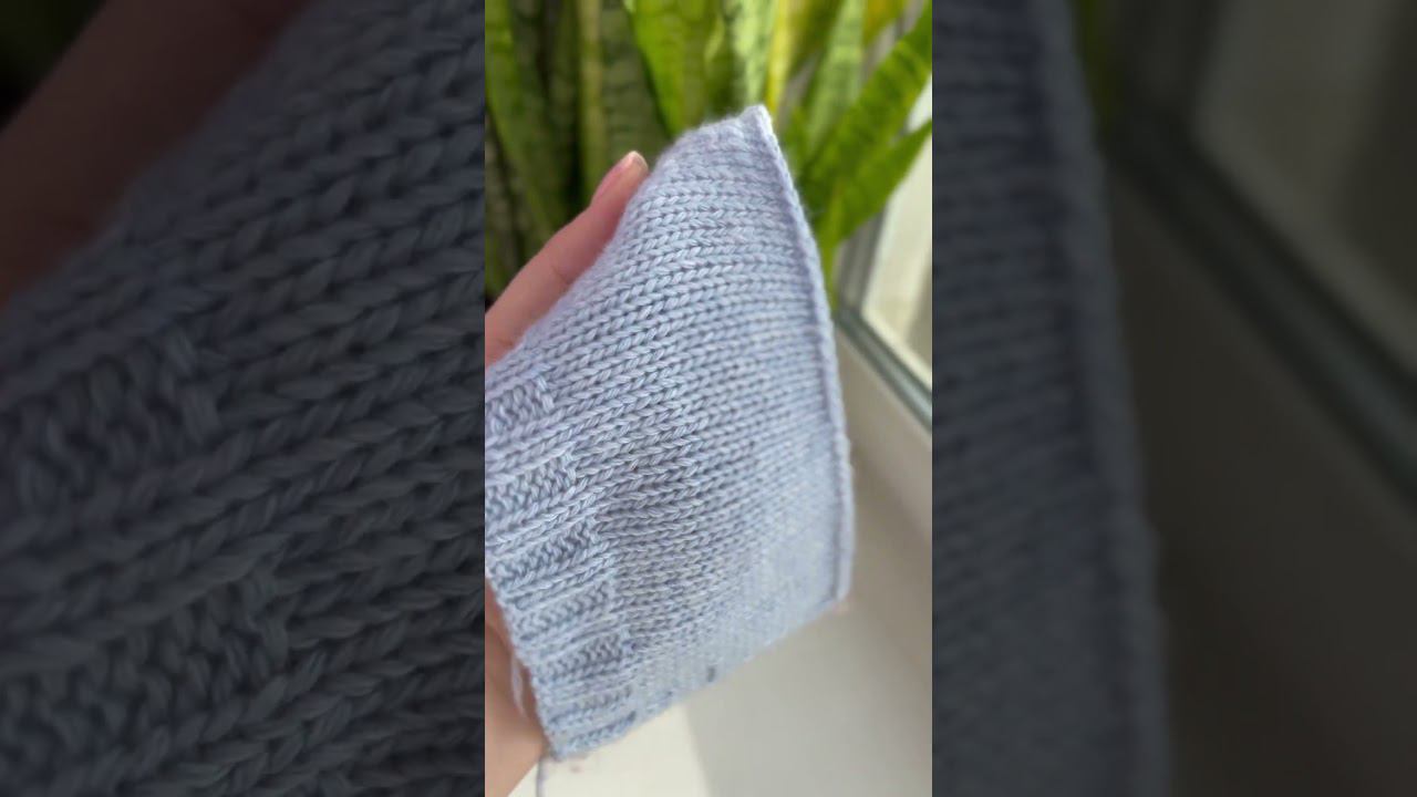 Образец из новой пряжи #knitting #вязание #бобиннаяпряжа смотреть онлайн