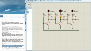 MÔ PHỎNG MẠCH DAO ĐỘNG ĐA HÀI ASTABLE BẰNG PROTEUS 8.x