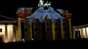 Бранденбургские ворота. Лазерное шоу 2