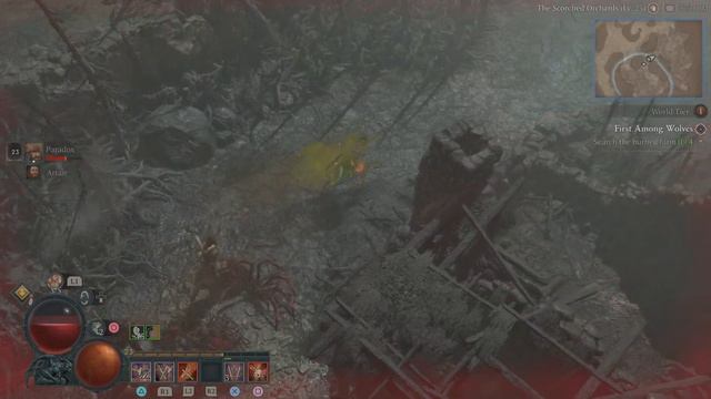 Diablo 4 | Search The Burned Farm - First Among Wolves смотреть онлайн