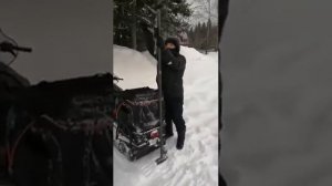 Аналог хайджека для снегохода.