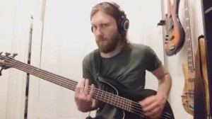 Drowning Pool -  Bodies  - Bass cover on one string