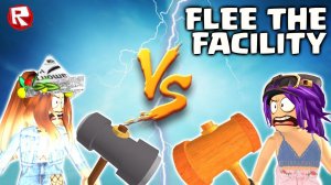 ПОБЕГ из БУНКЕРА | БИТВА ПРОФЕССИОНАЛОВ в роблокс | Flee the Facility roblox