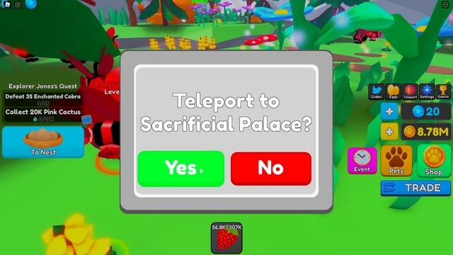 НУБ ПОЛУЧИЛ СЕКРЕТНОГО ПЕТА В PET SWARM SIMULATOR В РОБЛОКС! ROBLOX смотреть онлайн