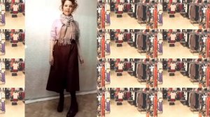 Как быстро и стильно завязать зимний палантин или шарф