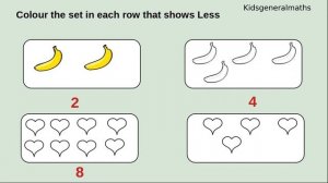 More & Less | Comparison of a number | concept of more & less | Ukg maths | basics maths concept