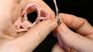 МК Шаль крючком "ПАУЧКИ и РОМБЫ" 1 часть