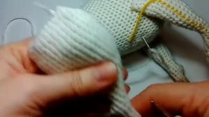 Белая лошадка, ч.3. White hors, р.3. Amigurumi. Crochet. Амигуруми. Игрушки крючком.