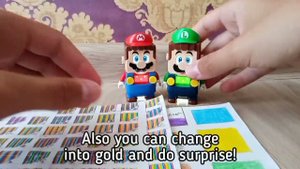 Green fruit from Yoshi gift house. LEGO Super Mario Peach sets 2022. #shorts Part 15 of 21