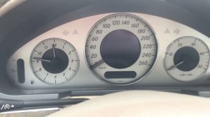 Сбой на Мерседесе w211| Глюк с часами Mercedes-Benz E-Klas w211|