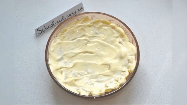 Салат с консервированными шампиньонами - school-culinary.ru смотреть онлайн