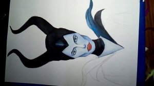 Арт Малифисента | Как нарисовать Малифисенту