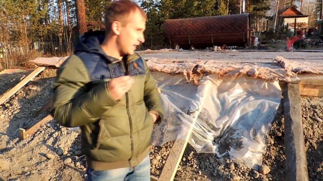 Зимнее(осеннее) бетонирование | Вся правда о каркасных домах
