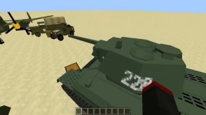 Minecraft: WORLD WAR II, FLANS MOD! (TANKS, PLANES, CARS) - Mod Showcase!