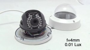 Видеообзор уличной купольной ip-камеры Hikvision DS-2CD2112-I