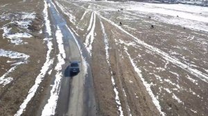 Весна в Чеди-Хольском районе село Сайлыг