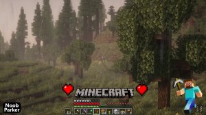 Minecraft Лонгплей под дождем, майнкрафт.
