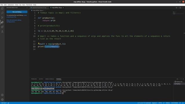 What is map() and filter() in Python || Python Free tutorial #29|| Death Code