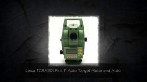 Leica TCRA1101 Plus 1" Auto Target Motorized Auto Target Tot