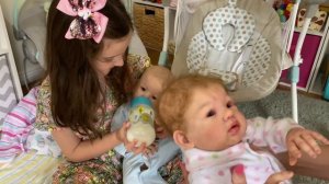 Reborn Morning Routine with a Toddler and Newborn Twins