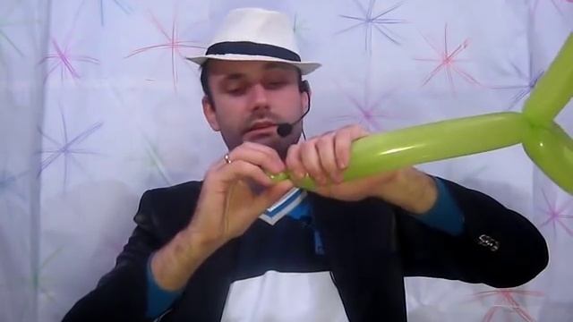 Горшок из шаров аэродизайн ★ Flower pot of balloons смотреть онлайн