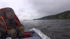 Иваньковское водохранилище. Солар 420 стрела jet Yamaha F20 BMHS и Салют 430 Mercury ME F30 ELP EFI