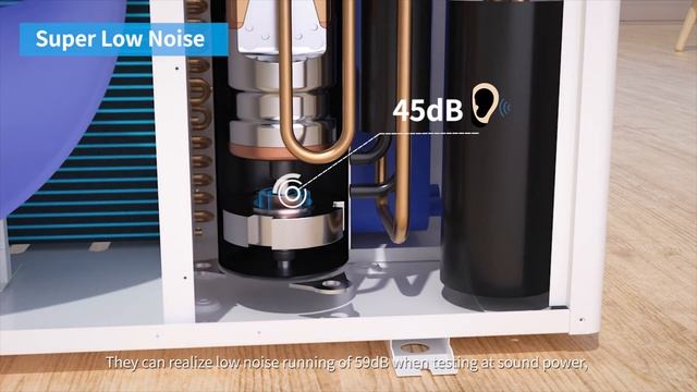 DC Inverter Heat Pump With Super Low Noise смотреть онлайн