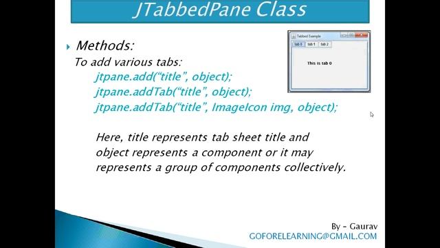 JAVA PROGRAMMING SWING – PART 2 смотреть онлайн