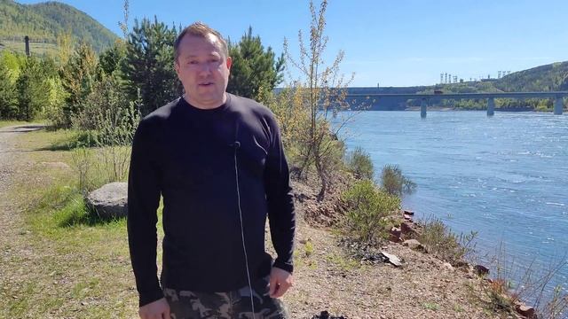 МЧС сообщает о сбросе воды с Красноярской ГЭС! Мы съездили и посмотрели! смотреть онлайн