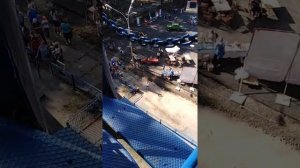 Чуть не упала колесо обозрения