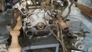 Инфинити FX35, снятия двс ,часть 6