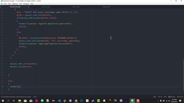 CAN I CODE A LOGIN-SYSTEM | PHP