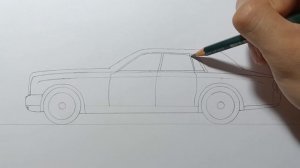 How to Draw a Rolls Royce Phantom