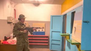 Звук автомата АК-74, калибр 5,45 без глушителя