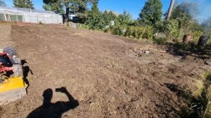 Вспашка целины мотоблоком МТЗ вейма 13сил.