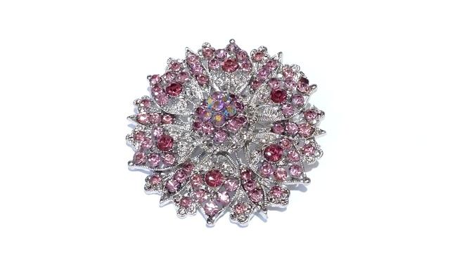 Брошь винтажная Вероника, фиолетовая - xsbs15087 смотреть онлайн