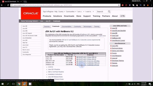 How to Install JDk + NetBeans 8.2 [Latest] on Windows 7 / 8 / 10 смотреть онлайн