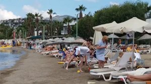 Бодрум. Пляж Гюмбет (июнь 2018). Bodrum. Gumbet beach.