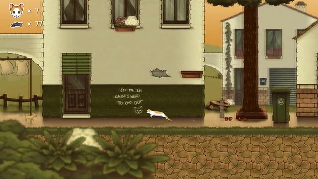 [Игра The Purring Quest - серия #2 - прохождение] - Я, кот и боль смотреть онлайн