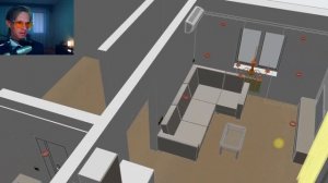 Планировка электрики в квартире 3d