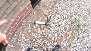 Закончил обшивать фасадной плиткой хозблок от ТЕХНОНИКОЛЬ.  Показываю работу.