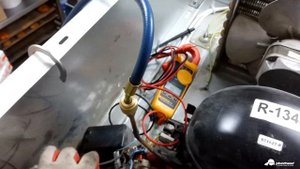 Холодильник POLAIR ШХ-0,7. Диагностика компрессора Danfoss NL7.3MF.