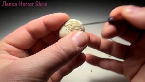 СТРАШНЫЕ ИСТОРИИ и лепка. Скелет миньона в Сумеречном слое