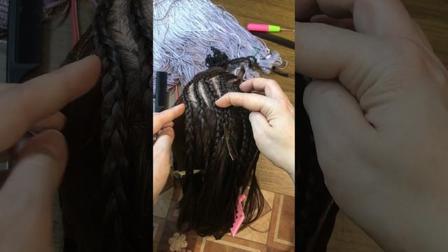 Зизи на каркас через брейды |Частина 1 |Проглядається каркас зізі | Як сховати каркас